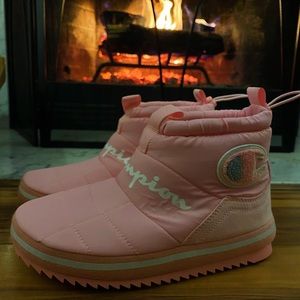 Pink Champion Rally Booties